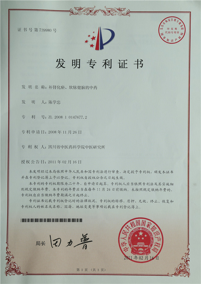 2011年2月16日 陈学忠 补肾化瘀、软脉健脑的中药.jpg